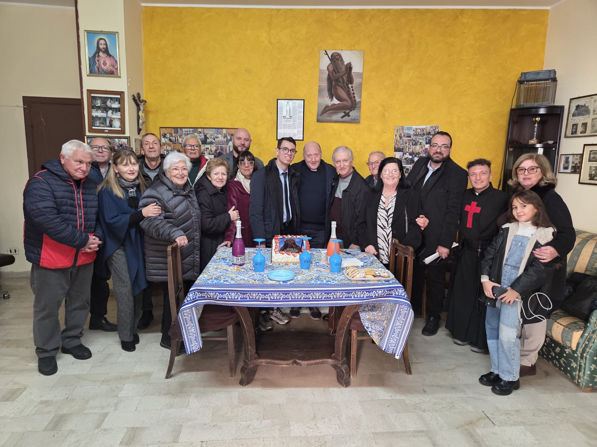 foto di gruppo con Taras